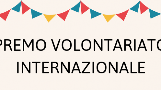 26° edizione del premio volontariato internazionale