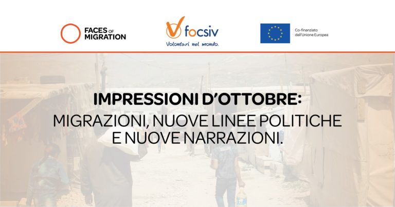 Impressioni d’ottobre: migrazioni, nuove linee politiche e nuove narrazioni